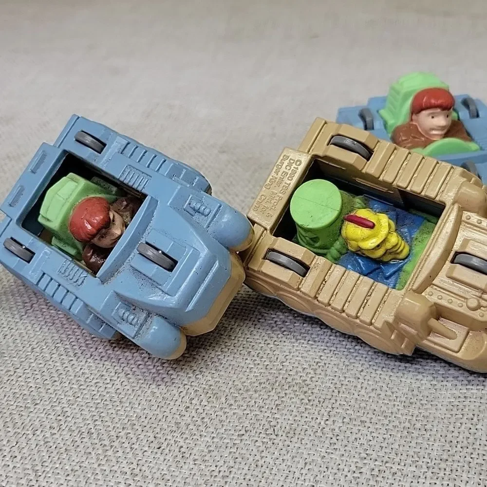 ‎Vintage Burger King Collectibles-7 Transformers Cars-1990-Captain Planet